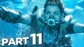 HORIZON FORBIDDEN WEST PS5 Walkthrough Gameplay Part 11  UNDERWATER FULL GAME [upl. by Silenay459]