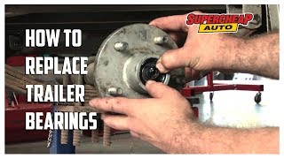 How to  Replace Trailer Wheel Bearings  Supercheap Auto [upl. by Margarethe]