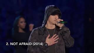 Top 5 Eminem live performances [upl. by Annej]