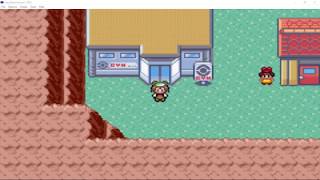 Pokemon Emerald Flannerys Gym Puzzle Lavaridge City Gym [upl. by Aislehc]