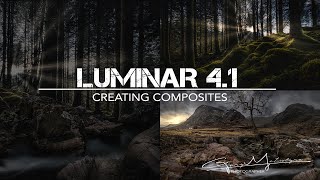 Luminar 41 Creating Composite Images [upl. by Aivle]