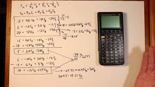 Solving Simultaneous Equations for Electrical Circuits [upl. by Naesyar]