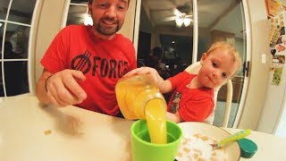 Toddler Breakfast CHALLENGE [upl. by Nottap]