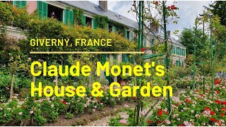 CLAUDE MONETS Garden  Full House Tour GIVERNY France 2020  4K [upl. by Nessaj]