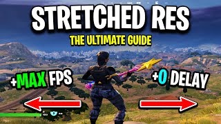 How To Get A STRETCHED RESOLUTION In Fortnite Chapter 5 UPDATED 2025 [upl. by Ahsekam]