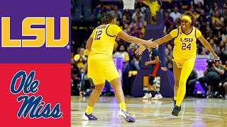 LSU vs Ole Miss Full Game Womens College Basketball 2025 [upl. by Colleen]