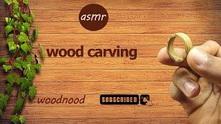 wood carving  asmr [upl. by Acissehc]