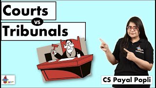 What is the difference between COURTS amp TRIBUNALS  What are TRIBUNALS  Courts vs Tribunals [upl. by Bear779]