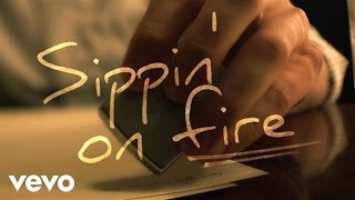 Florida Georgia Line  Sippin’ On Fire Lyric Video [upl. by Frantz]