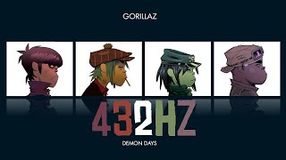 Gorillaz  Demon Days  Full Album  432001Hz  HQ  432Hz  2005 [upl. by Siclari20]