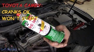 Toyota Camry  Crank No Start  Part I [upl. by Sivat338]