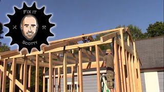 Building a 10 x 12 Shed Part 2 Framing [upl. by Drawd]