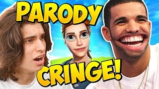 FORTNITE CRINGE MUSIC PARODIES [upl. by Silloh975]