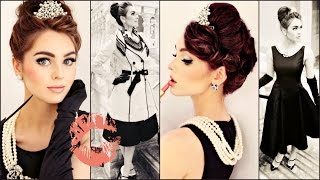 Breakfast At Tiffanys Makeup Hair amp Style Tutorial  Jackie Wyers [upl. by Meras902]