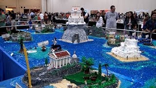 Massive Homers Odyssey in LEGO  Brickworld Chicago 2014 [upl. by Jessika]