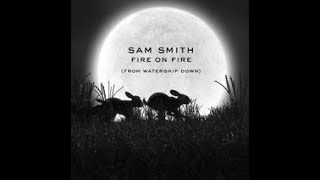 Fire on Fire  Sam Smith LYRICS SPED UP [upl. by Haldas]