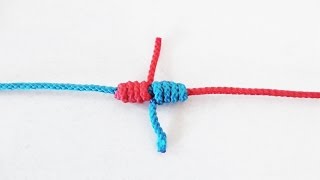 Fishing Knots How To Tie A Blood Knot [upl. by Germaine]