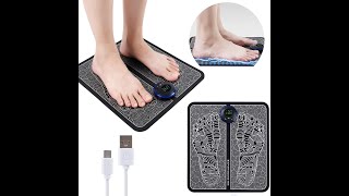 Bino EMS Foldable Portable USB Rechargeable Mat Massager with 12 Frequently Asked Questions [upl. by Nyrual]