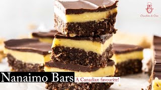 Classic Nanaimo Bars Recipe [upl. by Ahsinek625]