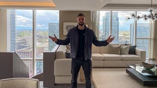 Inside a £3250000 Canary Wharf London penthouse full tour 🏙 [upl. by Ahselyt]