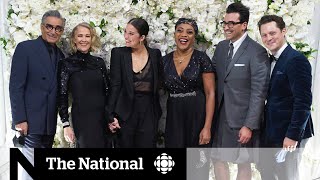 Schitt’s Creek wins big at Emmy Awards [upl. by Hgeilyak10]