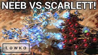 StarCraft 2 Scarlett BASE RACES Neeb [upl. by Eedyah]