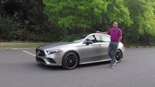 2019 Mercedes AKlasse Limousine AClass Sedan First Test Drive Video Review [upl. by Pressey]