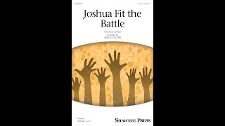 Joshua Fit the Battle 2Part Choir  Arranged by Greg Gilpin [upl. by Ramyar]