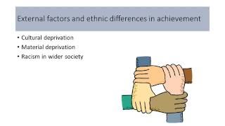 06 Ethnicity amp Education External Factors [upl. by Novaat]