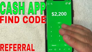 ✅ How To Find Your Cash App Referral Code 🔴 [upl. by Aehsrop]