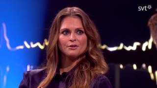 Princess Madeleine of Sweden talks about growing up in the spotlight  SVTNRKSkavlan [upl. by Nahshun647]