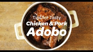 Chicken and Pork Adobo  Yummy Ph [upl. by Odlanyer]