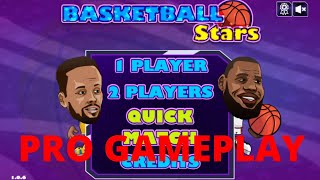 Basketball stars pro gameplay and how to play Poki [upl. by Biddle]