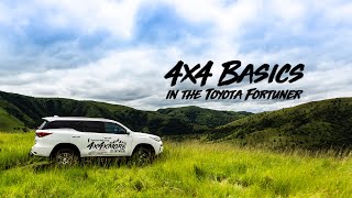 How To 4x4 Basics In The Toyota Fortuner [upl. by Navar]