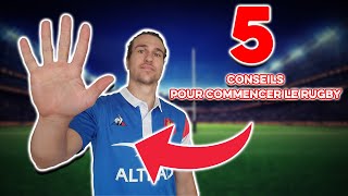 MES 5 CONSEILS POUR COMMENCER LE RUGBY [upl. by Aiyot]