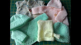 Free PreemiePremature Baby Knitting Patterns [upl. by Enelloc]