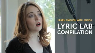 Learn English with Songs  English Music Compilation  Lyric Lab [upl. by Imalda]