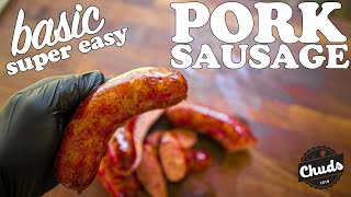 Pork Sausage for Beginners  Chuds BBQ [upl. by Bowman789]