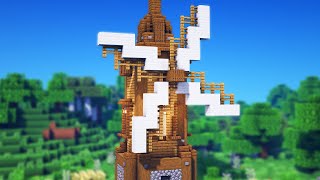 Minecraft Windmill Tutorial  How to Build a Simple Windmill [upl. by Orabel]