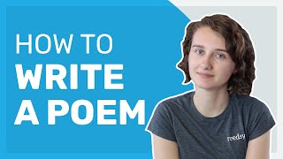 How to Write a Poem [upl. by Earased]