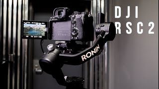 DJI RONIN RSC 2  Setup Unboxing Balancing [upl. by Barthelemy868]