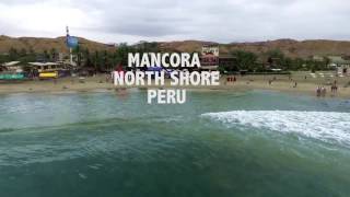 Amazing surf in Mancora north shore of Peru [upl. by Ahsekam250]