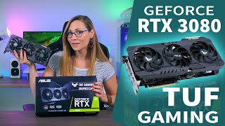 The Coolest RTX 3080  ASUS TUF Gaming GeForce RTX 3080 OC Review versus FE amp MSI Gaming X Trio [upl. by Dunkin]