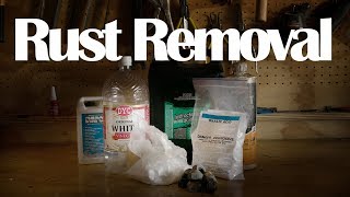 Rust Removal Methods Explained [upl. by Wilmar121]