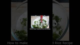 Traditional Curd Rice Recipe  Grandma’s Style [upl. by Xila839]