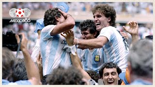 Argentina FIFA World Cup winners reflect on Mexico 1986 Final [upl. by Darin]