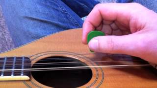 Bouzouki Lesson  Picking for Reels [upl. by Boj297]