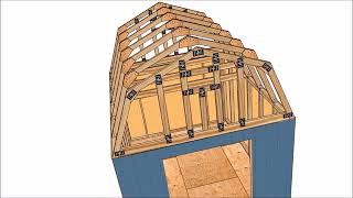 10x12 Barn Shed Plans [upl. by Cotter]