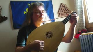 🔴 Medieval Lute  Luth médiéval  Danse de Clèves [upl. by Yerggoeg]