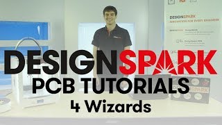 DesignSpark PCB Training  4 Wizards [upl. by Ronyam]